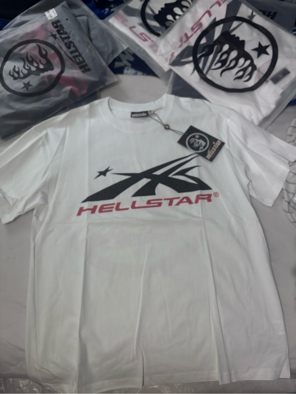 Hellstar White  T-Shirt
